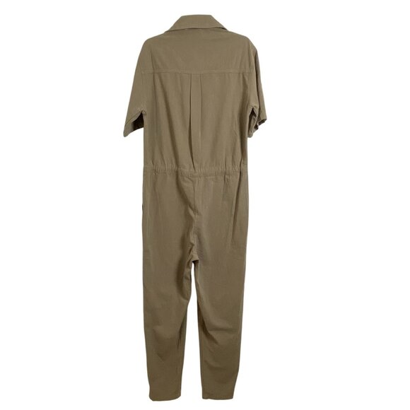 Bohme Celina Olive Jumpsuit Military Utility Cotton Size Small NWT  SB - Picture 8 of 13